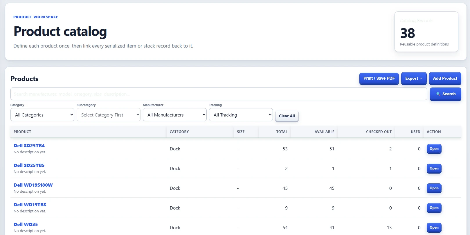 CustodyPath product catalog